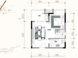 润和谷山郡_1室1厅1卫 建面44平米