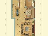 维拉庄园5期水云台_2室2厅1卫 建面123平米