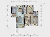 保利悦公馆_3室2厅2卫 建面89平米