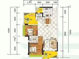 福鑫公馆_3室2厅2卫 建面103平米