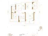 颐安都会中央五期_2室2厅2卫 建面89平米