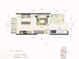 深业泰富广场_1室0厅1卫 建面37平米
