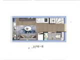 联泰天河YOHO_1室2厅1卫 建面25平米