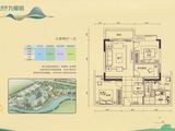 中金城投九龙湾_3室2厅1卫 建面92平米