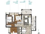 银业森语公园_3室2厅1卫 建面91平米