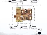 江南御璟_4室2厅2卫 建面132平米