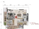 大唐京典_3室2厅2卫 建面116平米
