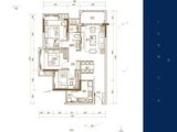 海伦堡云溪九里_3室2厅1卫 建面90平米