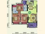 中山深中壹城_3室2厅2卫 建面106平米