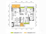 中铭宝翠园_3室2厅2卫 建面91平米