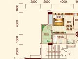 日华坊二期_1室1厅1卫 建面44平米