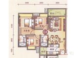 尚怡雅筑_3室2厅2卫 建面94平米