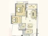 雅居乐万象郡_2室2厅1卫 建面79平米