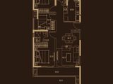融创月湾首府_3室2厅2卫 建面96平米