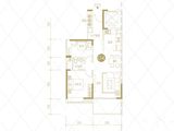 恒鑫浅山小镇_2室2厅1卫 建面83平米