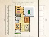奥园锦江国际新城御峰_2室2厅1卫 建面164平米