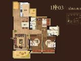 奥园禧悦臺_3室2厅2卫 建面109平米