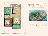 东方名城_1室1厅1卫 建面71平米