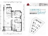 时代倾城（鹤山）_3室2厅2卫 建面94平米