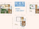 佳源帝都温泉山庄_3室3厅3卫 建面164平米