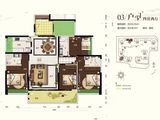 奥园禧悦臺_4室2厅3卫 建面155平米