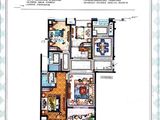 英伦首府_4室2厅2卫 建面129平米