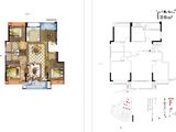 瓯江口九珑湖_4室2厅2卫 建面126平米
