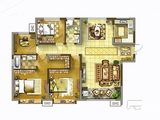 翡翠大观_4室2厅2卫 建面158平米
