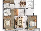 济南魅力之城_4室2厅2卫 建面133平米