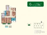 白桦林家愿_3室2厅1卫 建面95平米