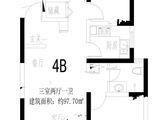 旭景清园_3室2厅1卫 建面97平米