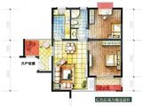 隆昊昊天园_2室2厅1卫 建面78平米