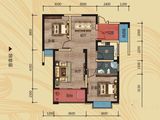 庐江中心城_3室2厅1卫 建面87平米