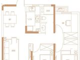 信达庐阳府_3室2厅1卫 建面88平米