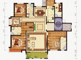 荣盛华府_5室2厅4卫 建面220平米