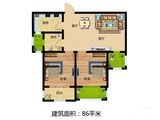 万泉御府_2室2厅1卫 建面86平米