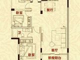 亿鼎中心_3室2厅2卫 建面88平米