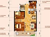 联发君澜_3室2厅1卫 建面76平米