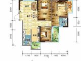 振宁星光广场_3室2厅2卫 建面91平米