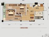 驰程天拓_1室1厅1卫 建面63平米