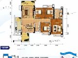 合景天峻广场_4室2厅2卫 建面124平米