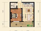 贵安第一城_1室2厅1卫 建面42平米