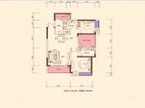 达鑫江滨新城_2室2厅2卫 建面104平米