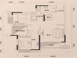 锦龙湾畔_3室2厅1卫 建面88平米