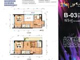 V1公馆_3室2厅2卫 建面65平米
