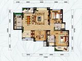 万科红树东岸_3室2厅2卫 建面122平米