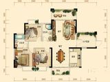 万隆丽景_3室2厅2卫 建面109平米