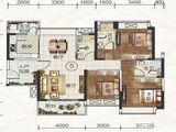 建华翡翠城②期樾江府_3室2厅3卫 建面0平米