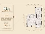 恒隆御景山庄_3室2厅2卫 建面108平米