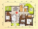 合富花园_3室2厅2卫 建面156平米